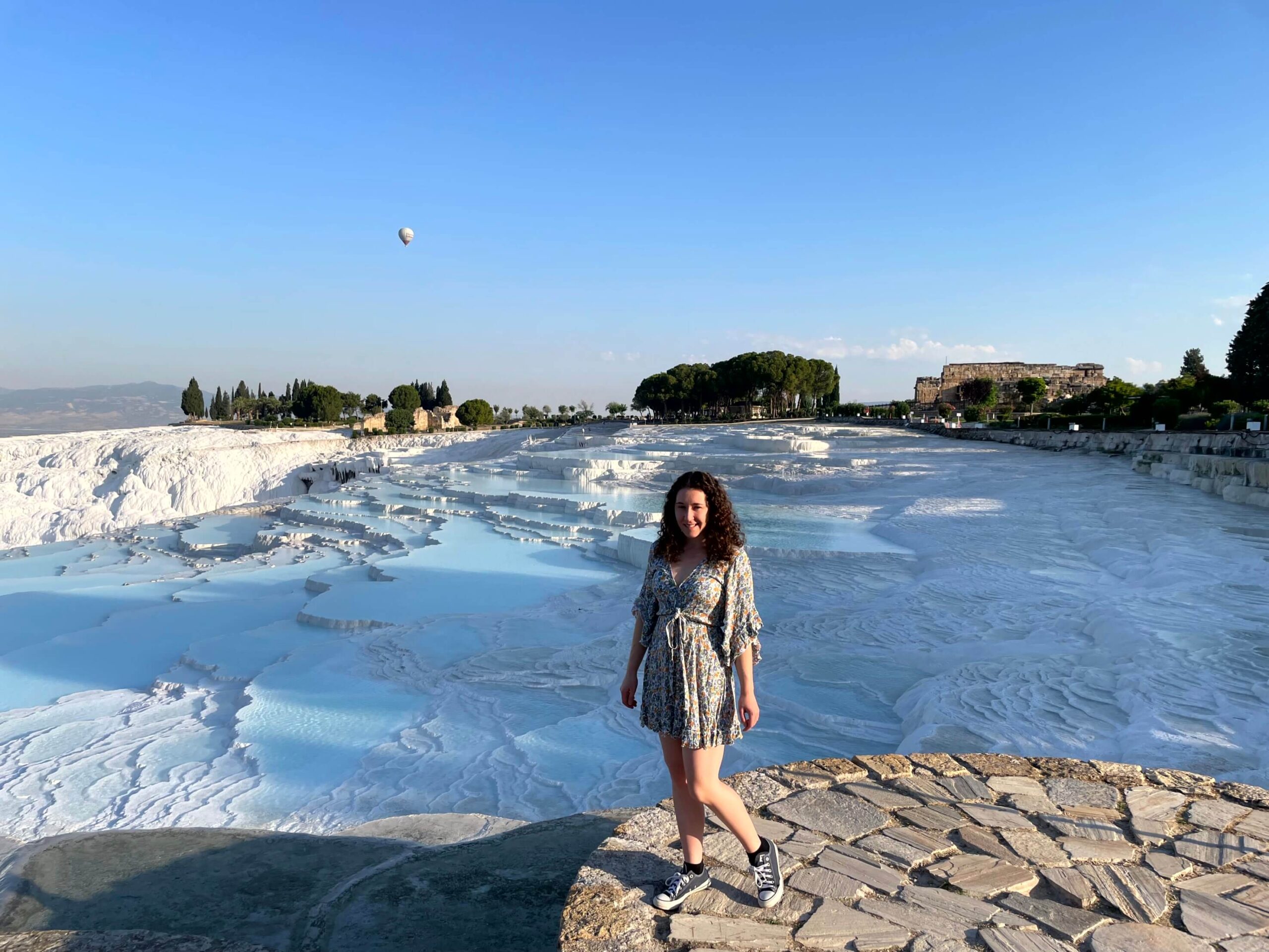 A picture of me in Pamukkale Turkey
